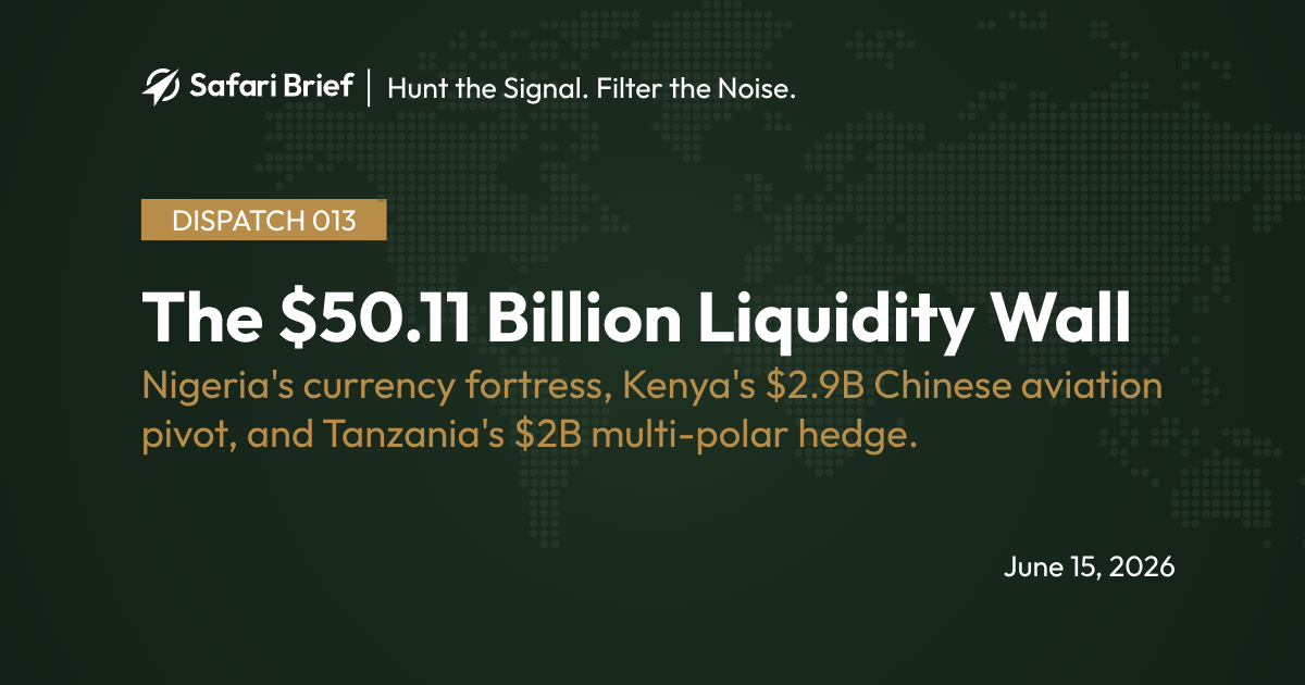 🏦 The $50.11 Billion Liquidity Wall