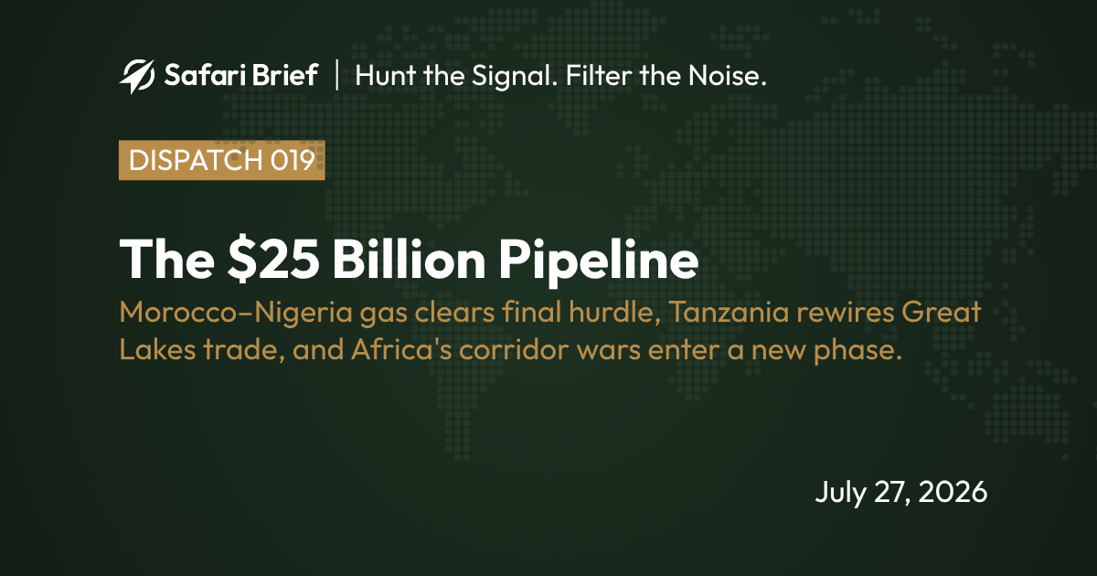 🔥 The $25 Billion Pipeline