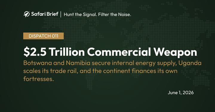 ⚔️ The $2.5 Trillion Commercial Weapon