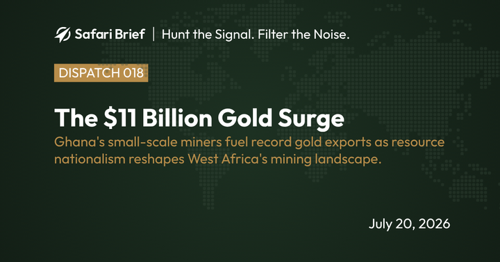 🪙 The $11 Billion Gold Surge