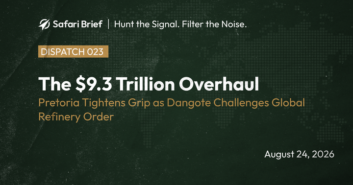 📊 The $9.3 Trillion Overhaul