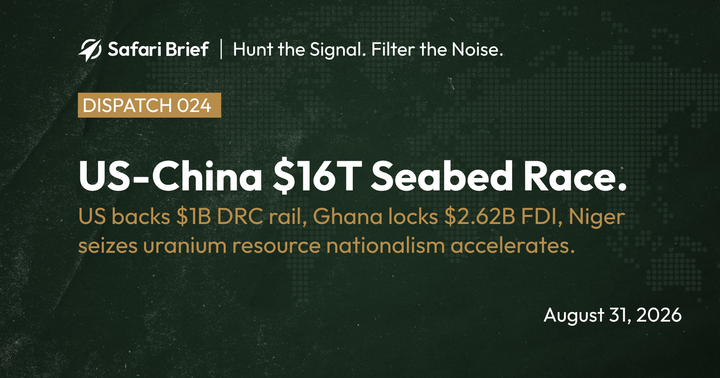 💰 US-China $16T Seabed Race.